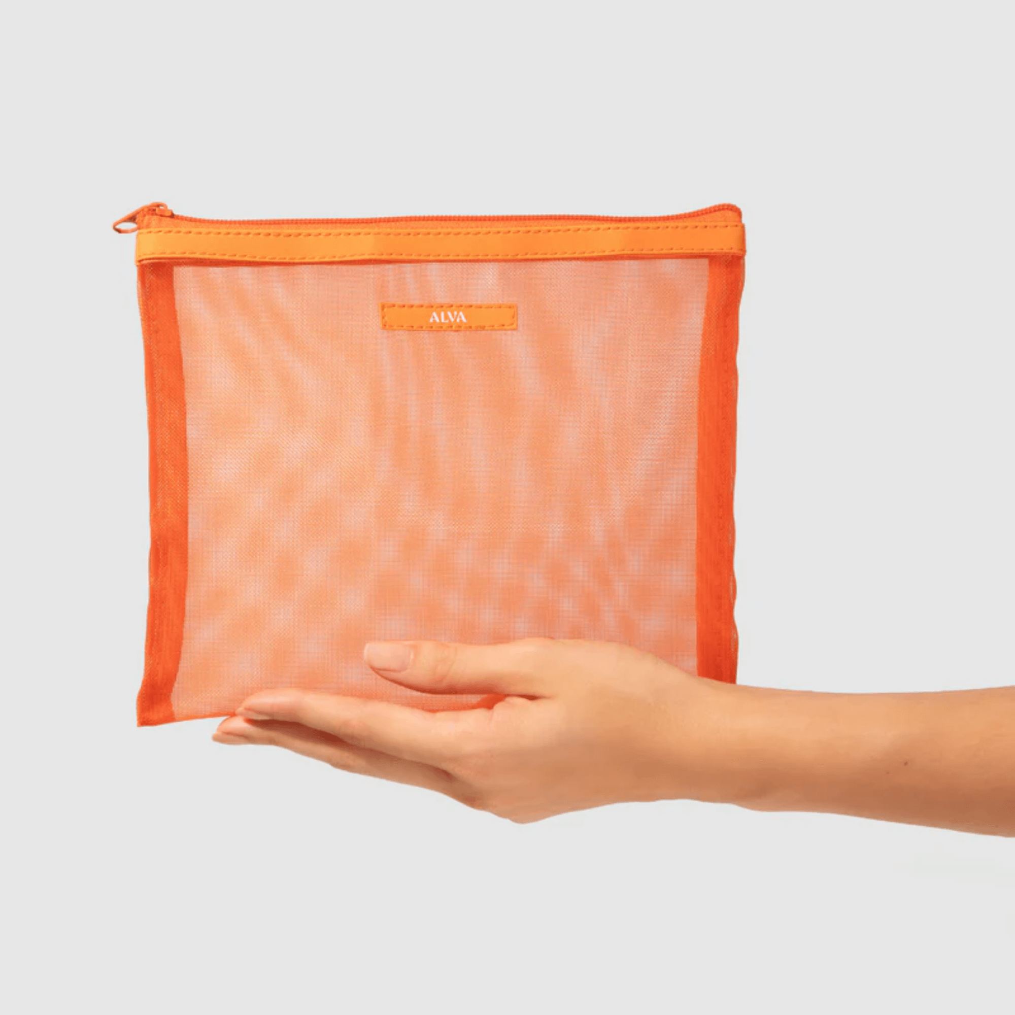 Necessaire Tela Laranja - Alva