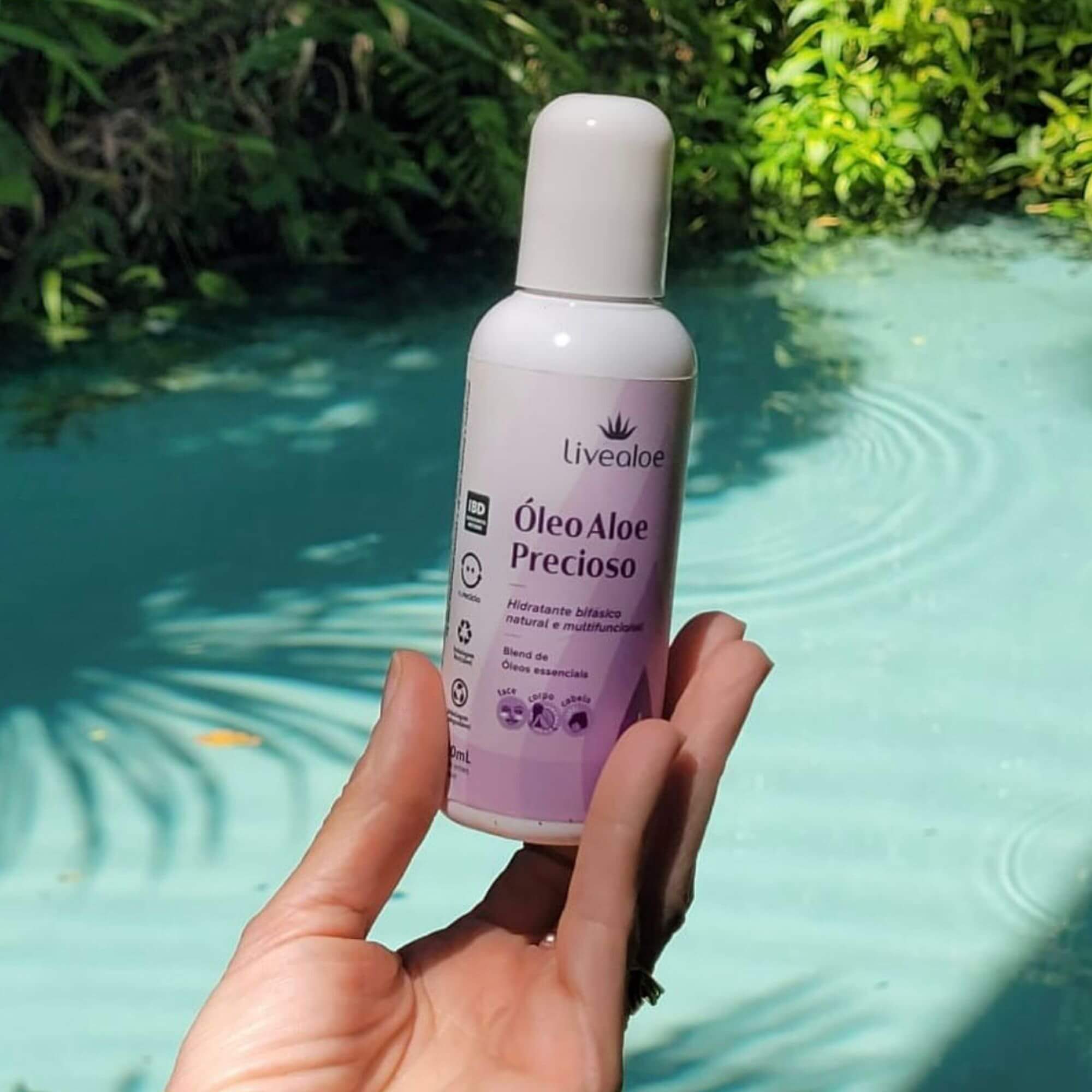Óleo Aloe Precioso 120ml - Livealoe