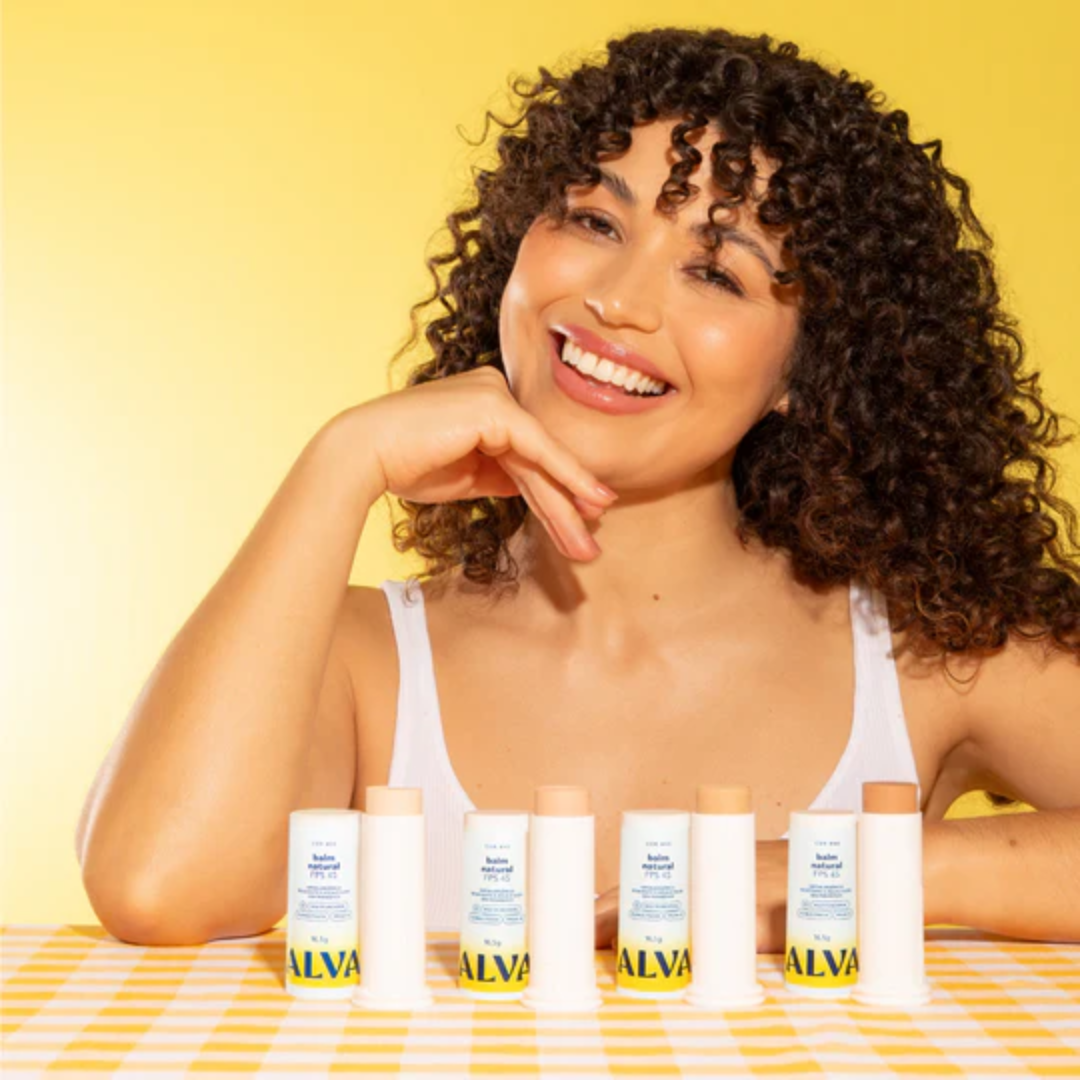 Balm Natural FPS 45 com Cor Base - Alva