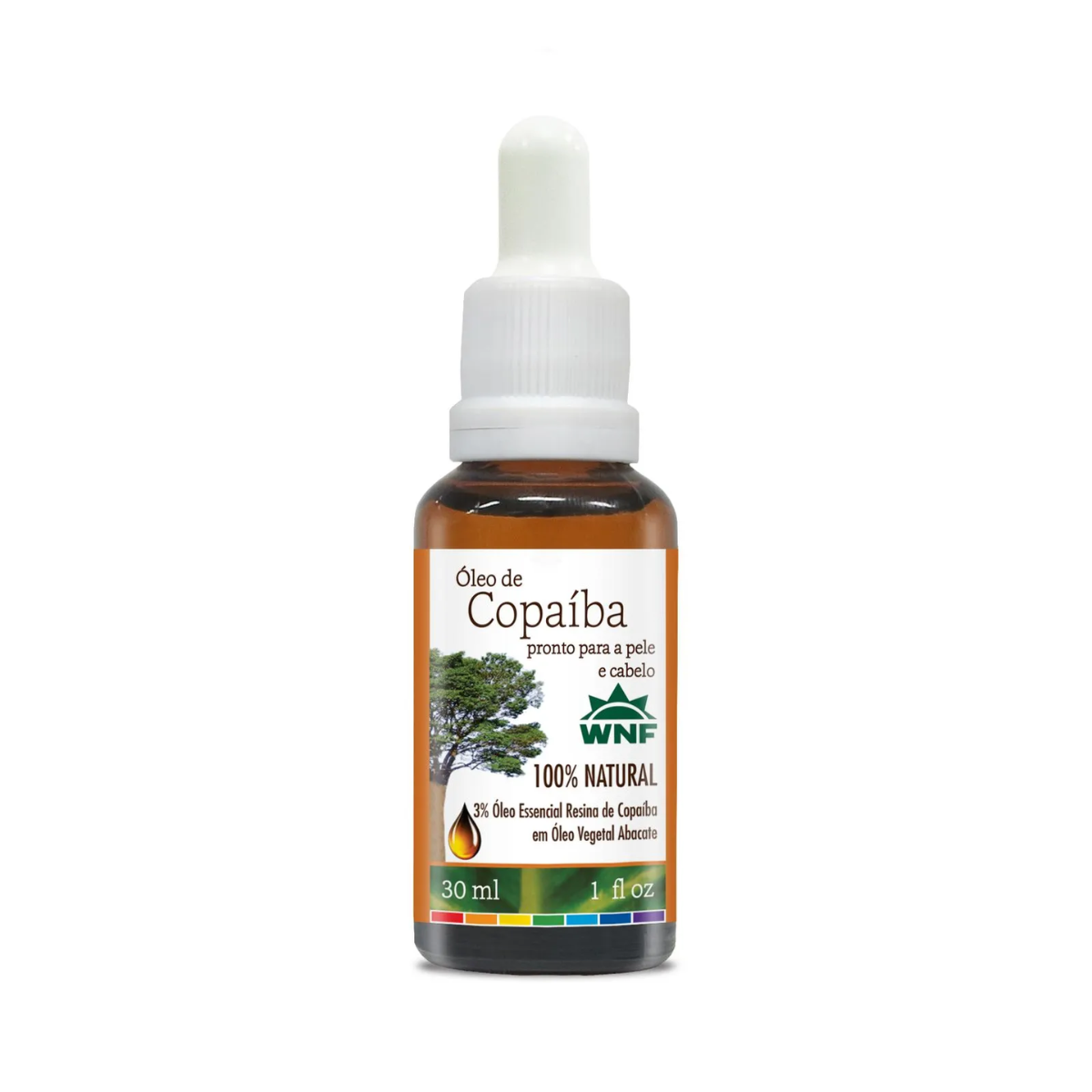 Óleo de Copaíba Pronto Para a Pele 30ml - WNF