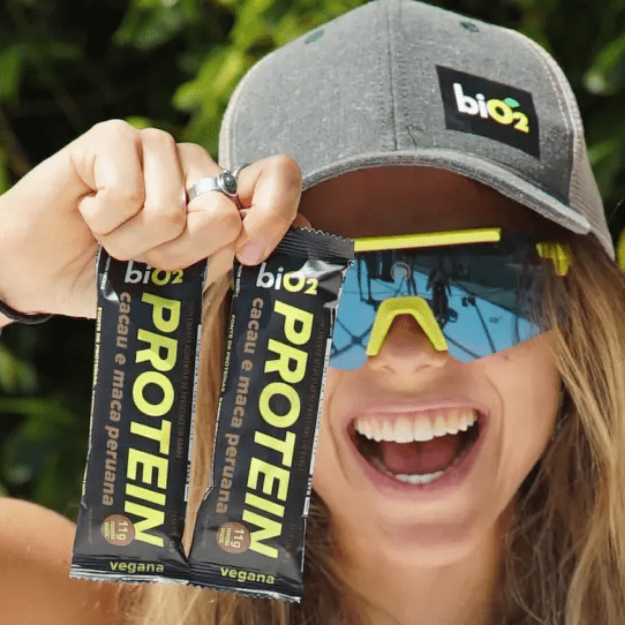 Barra de Proteína Cacau e Maca Peruana 12x45g - biO2