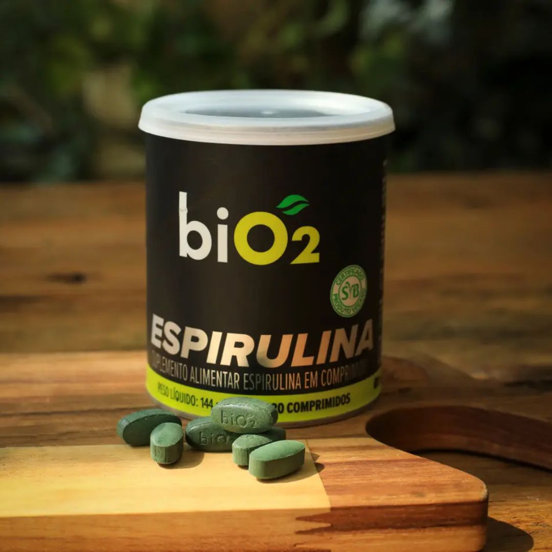 Espirulina 120 Comprimidos - biO2