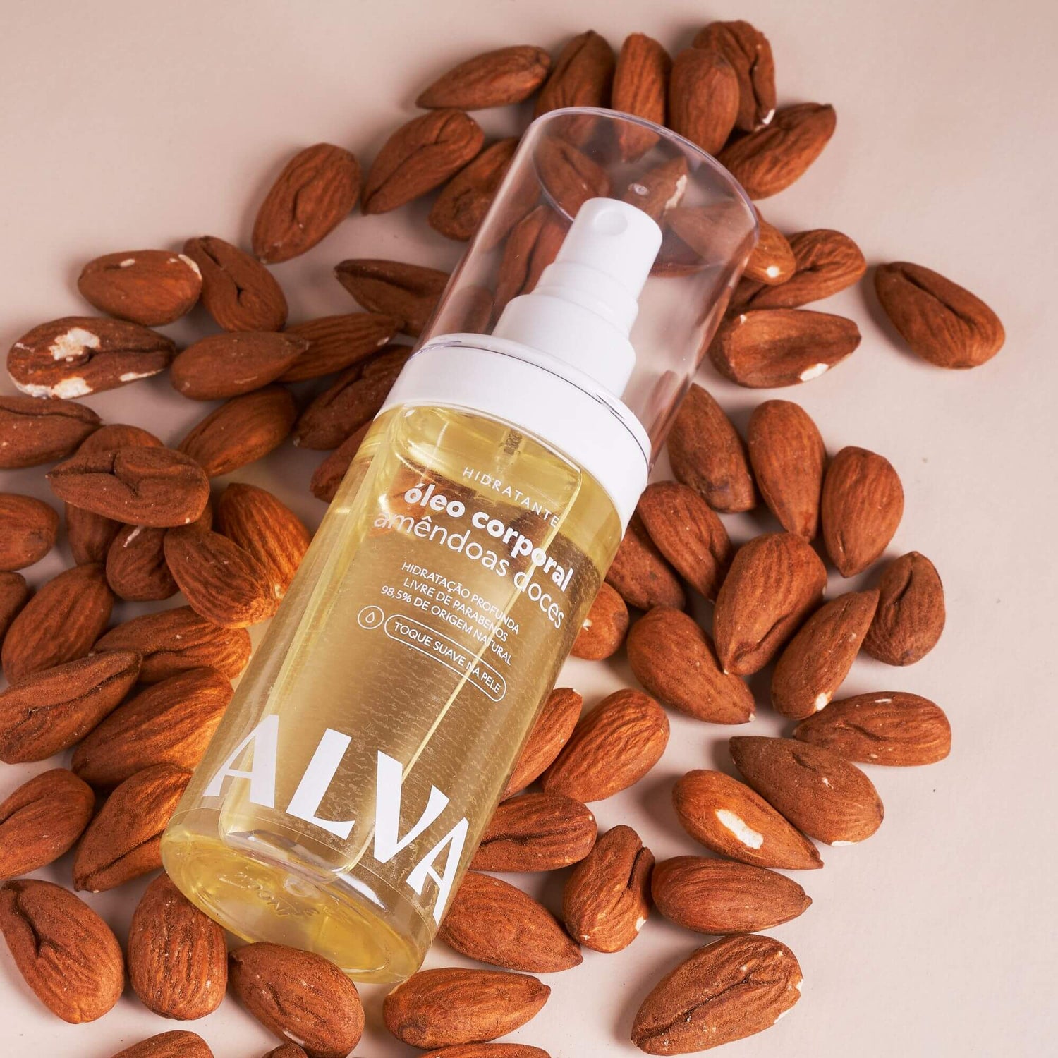 Óleo Corporal Hidratante de Amêndoa Doce 100ml - Alva