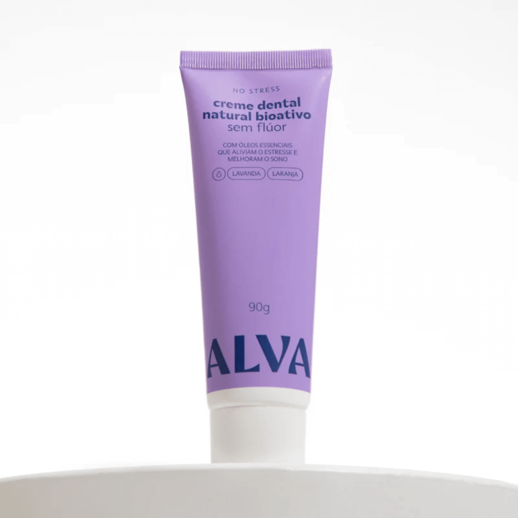 Creme Dental Natural Bioativo NO STRESS 90g - Alva