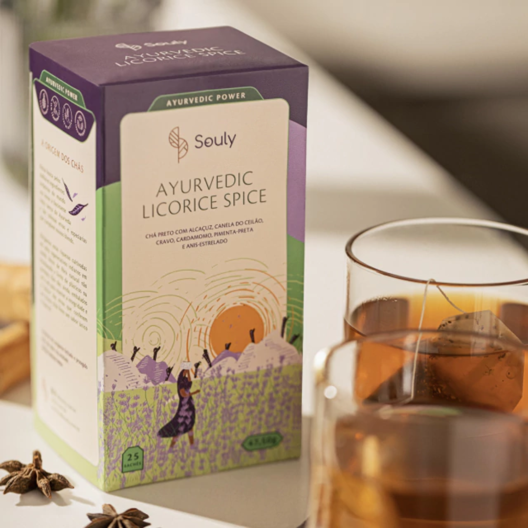 Chá Ayurvedic Licorice Spice - Souly