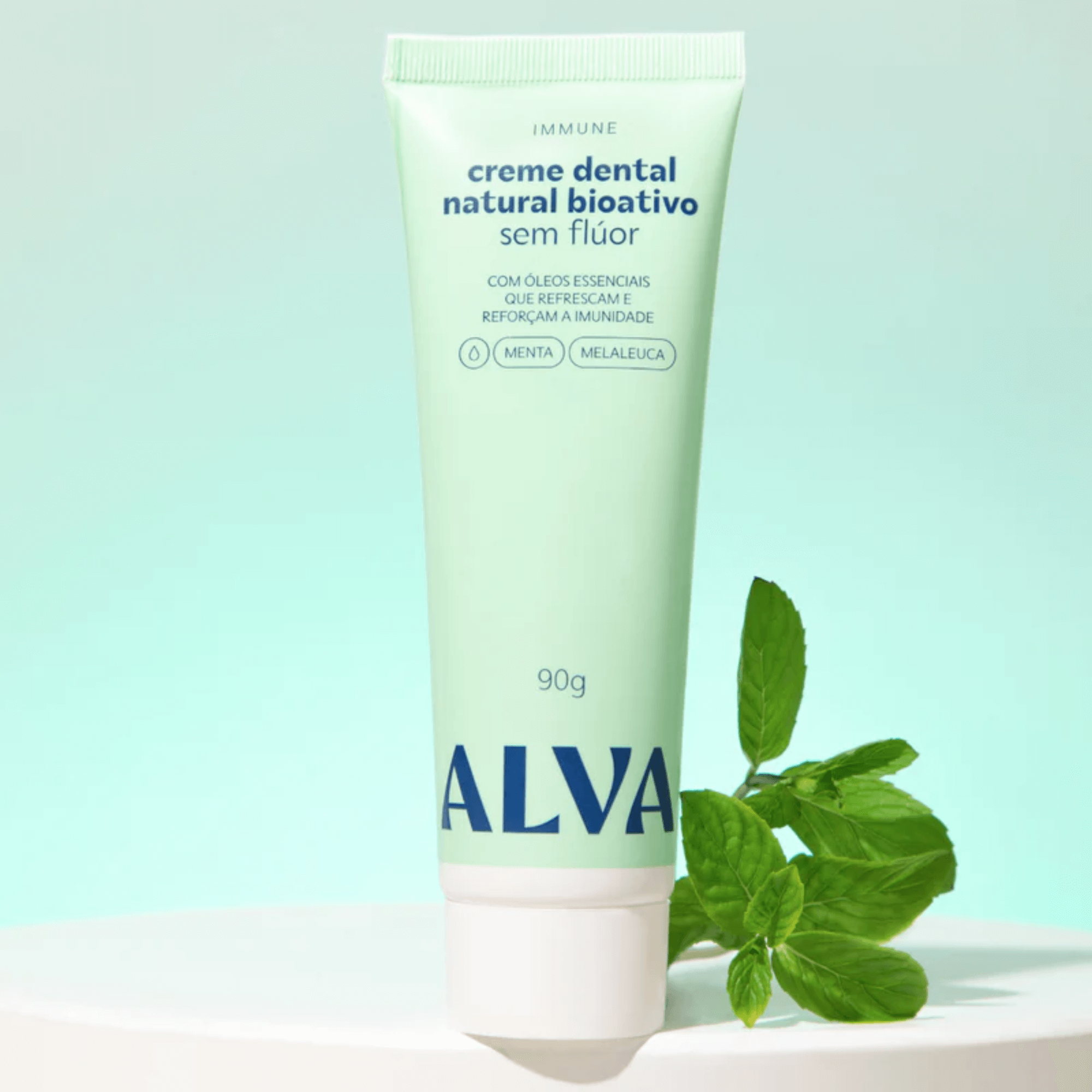 Creme Dental Natural Bioativo IMMUNE 90g - Alva