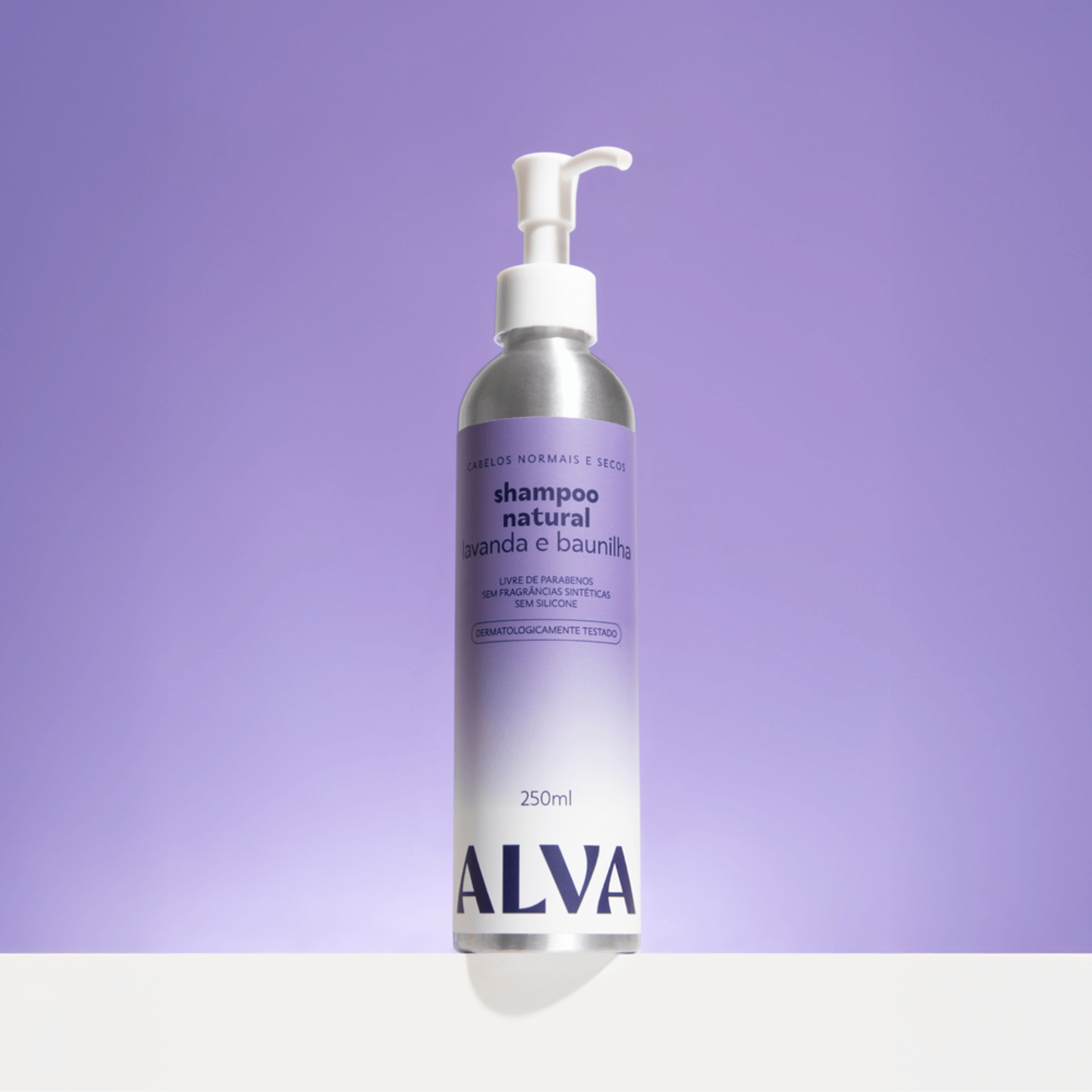 Shampoo Lavanda e Baunilha 250ml - Alva