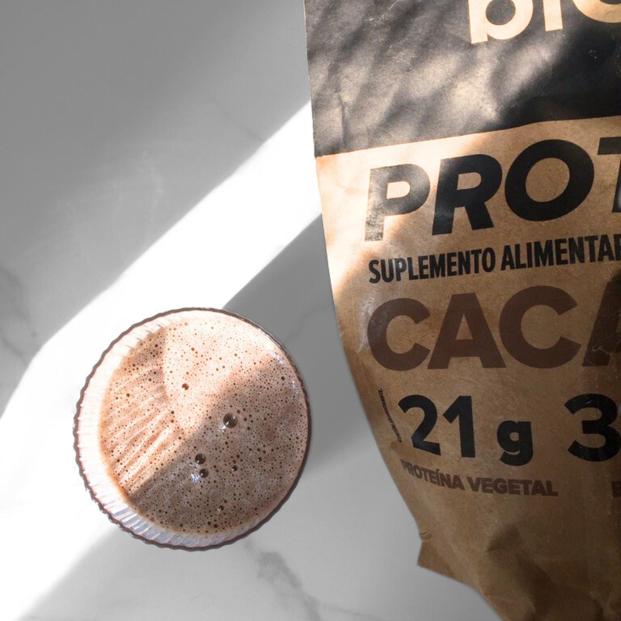 Proteína Vegetal de Arroz e Ervilha Sabor Cacau e Maca Peruana 908g - biO2