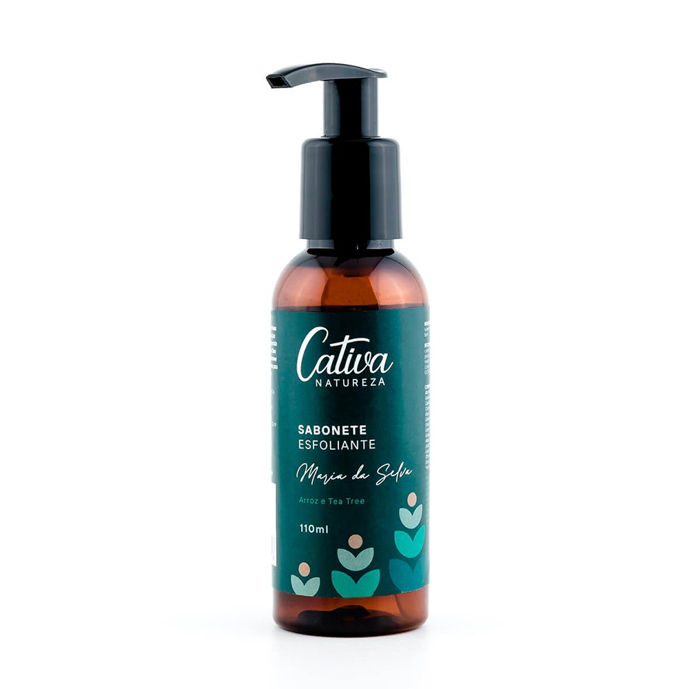 Sabonete Esfoliante Facial Maria da Selva 110ml - Cativa