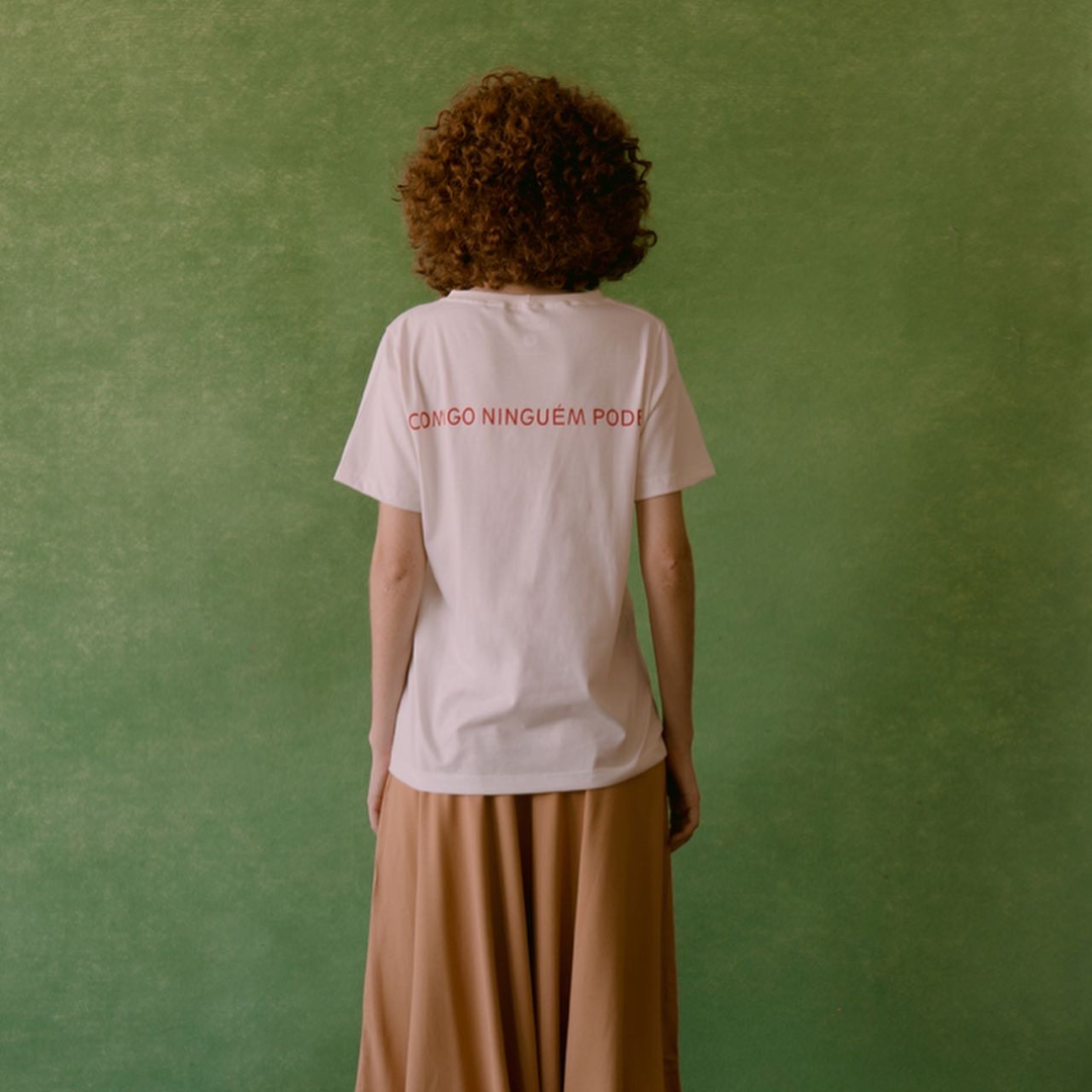 T-shirt Comigo Ninguém Pode - Jouer Couture