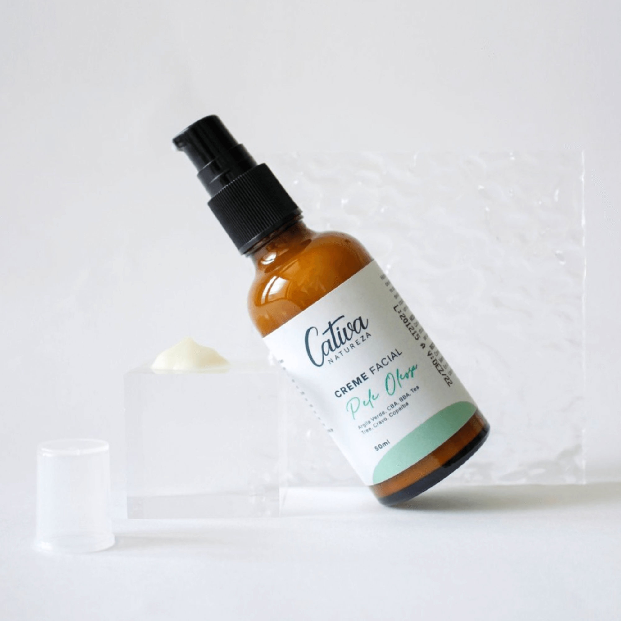 Creme Facial Pele Oleosa 50ml - Cativa