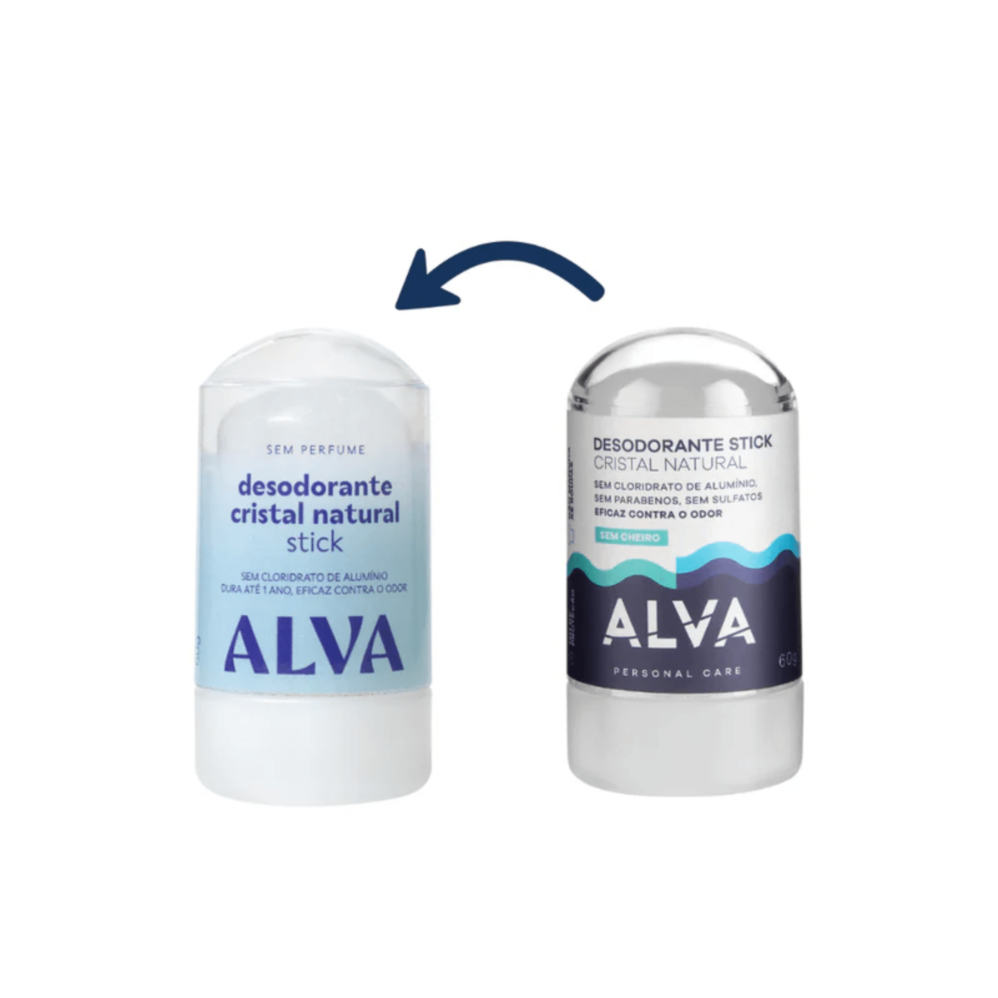 Desodorante Natural Cristal Stick 60g - Alva