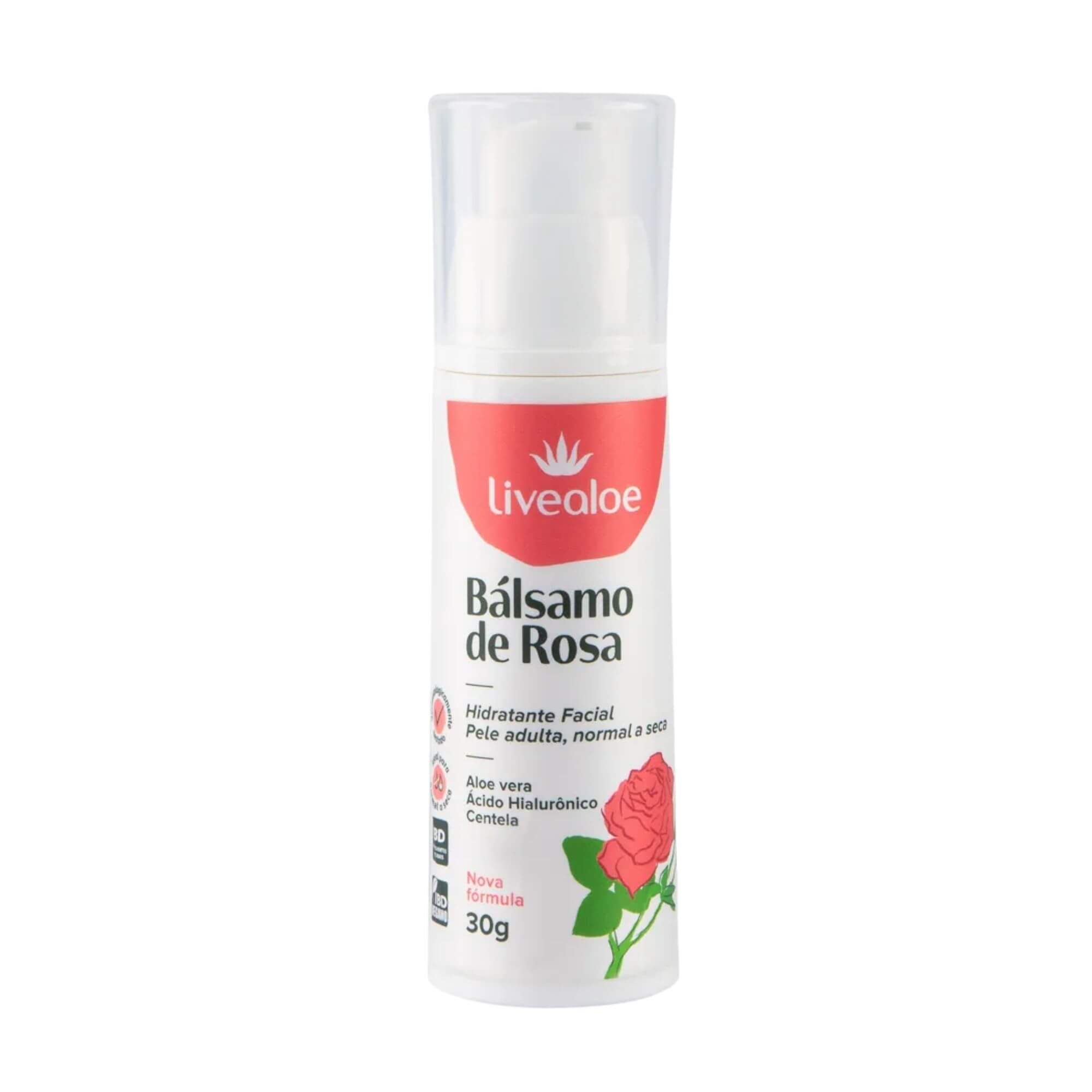 Bálsamo de Rosa 30g - Livealoe