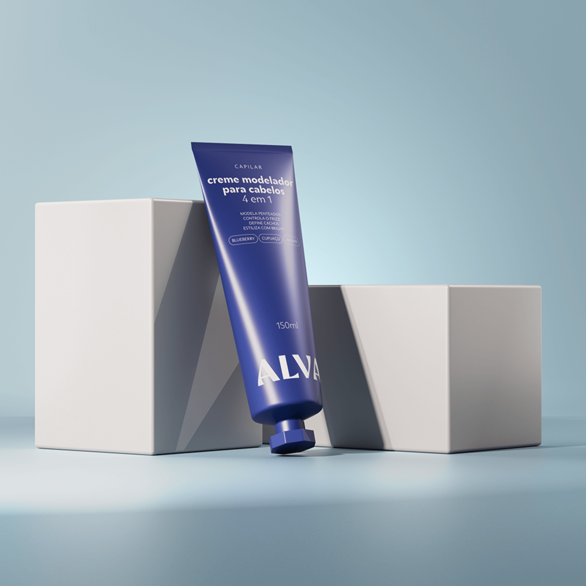 Creme Modelador para Cabelos 4x1 150ml - Alva