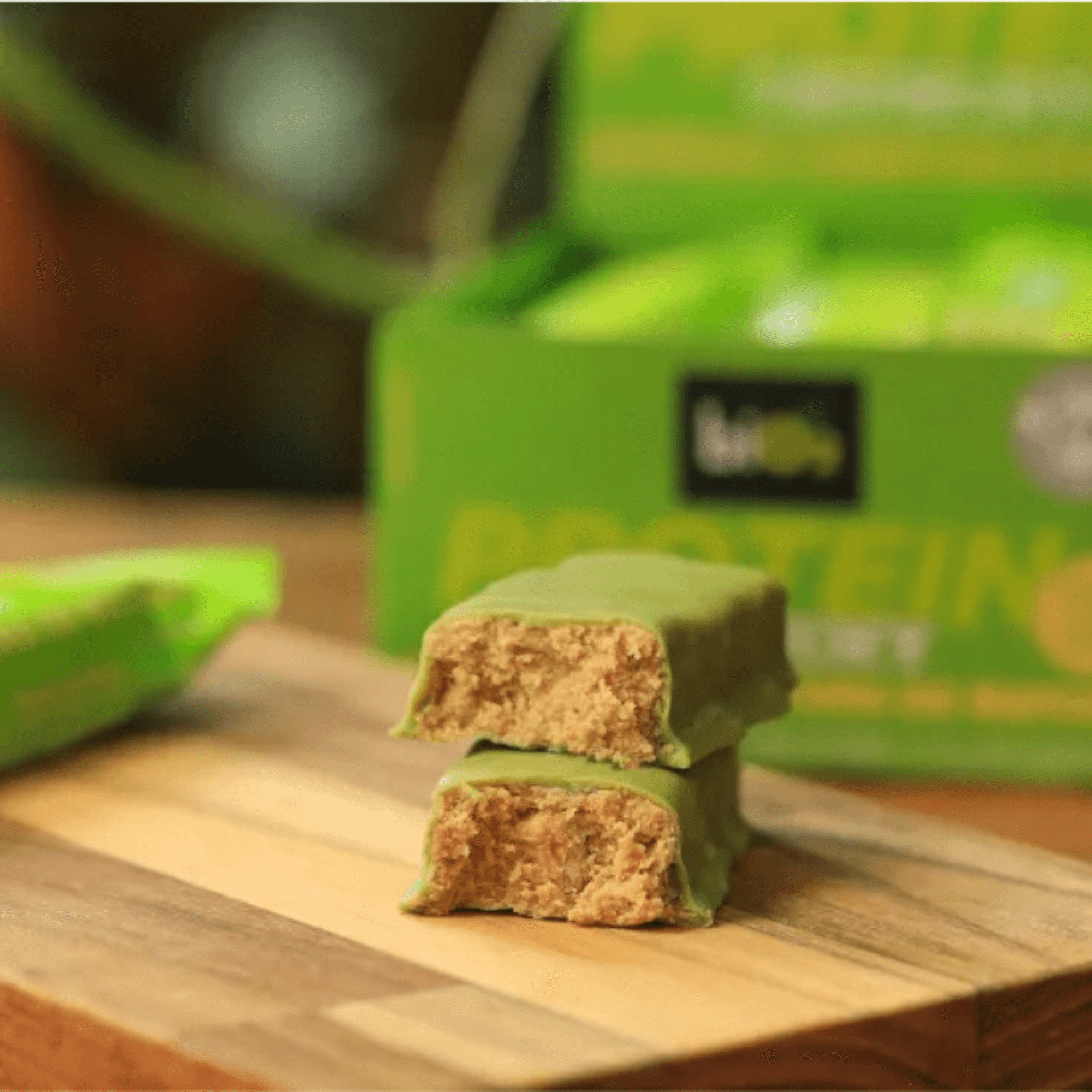 Protein Crunchy Baunilha com Matcha 9x50g - biO2