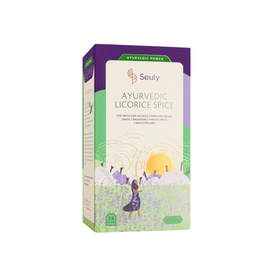Chá Ayurvedic Licorice Spice - Souly