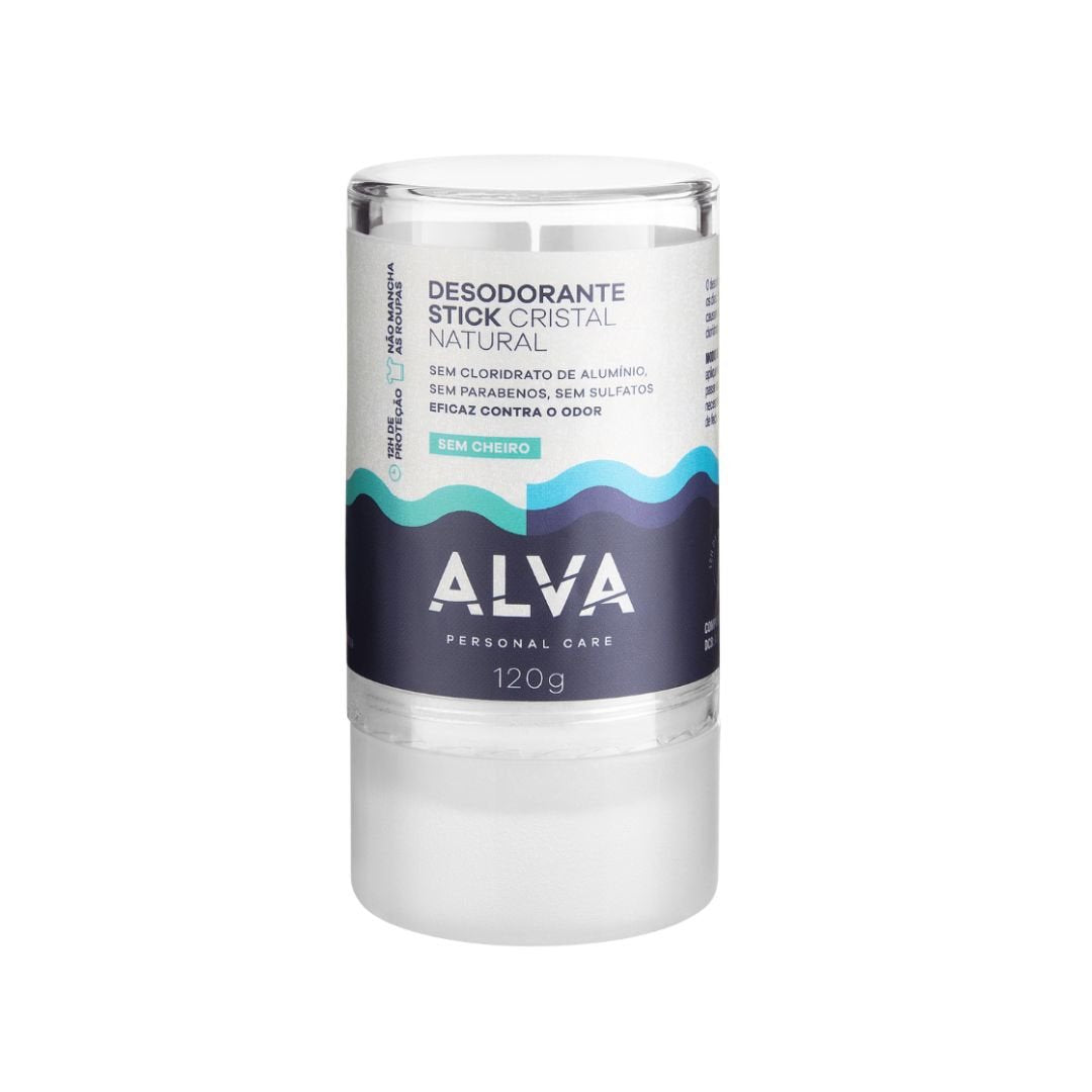 Desodorante Stick Kristall Sensitive 120g - Alva