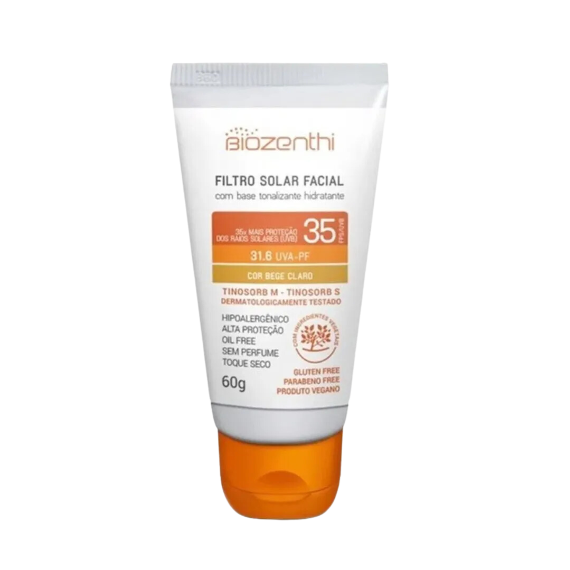 Filtro Solar Facial FPS35 60g - Biozenthi