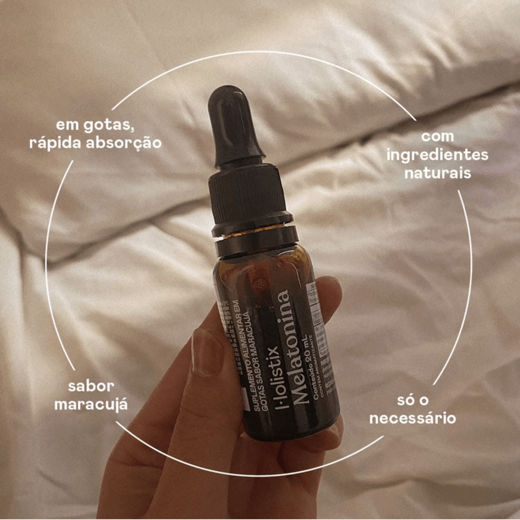 Melatonina 20ml - Holistix