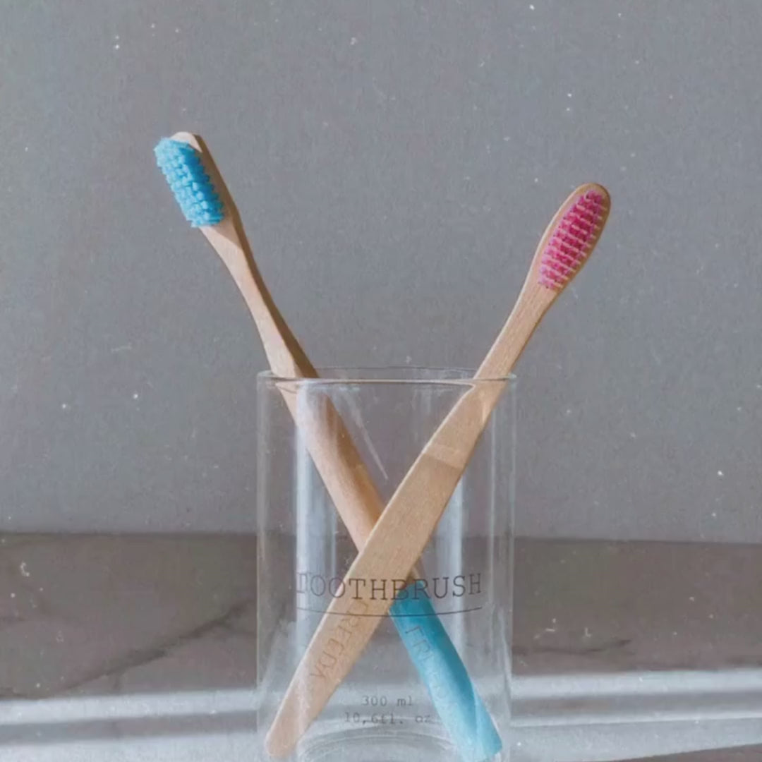 Escova Dental de Bambu Simples - Freeda