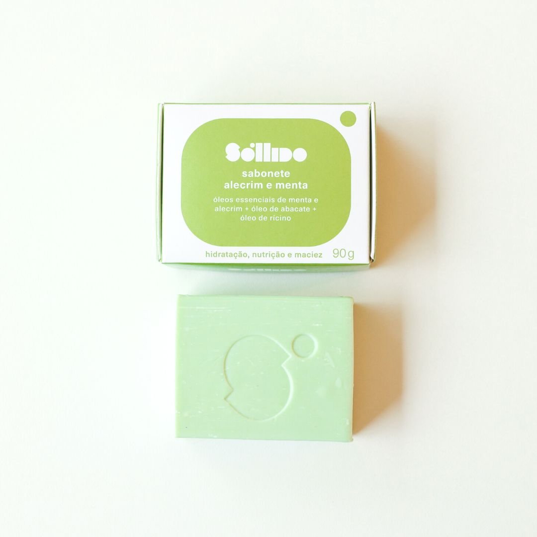 Sabonete Menta e Alecrim 90g - Sóllido