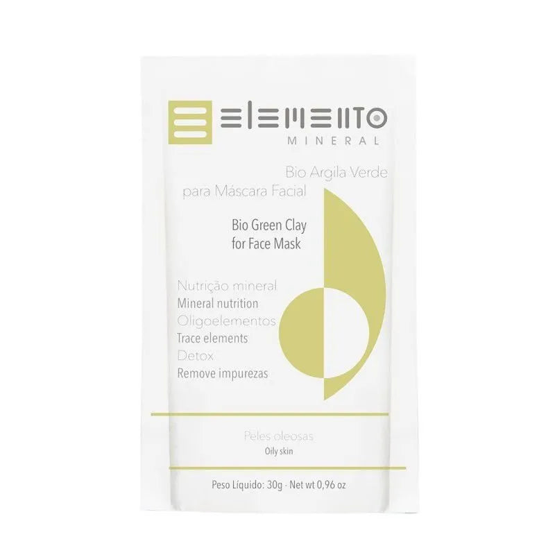 Bio Argila Verde 30g - Elemento Mineral