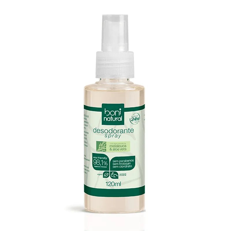 Desodorante Spray Melaleuca & Toranja 120ml - Boni Natural