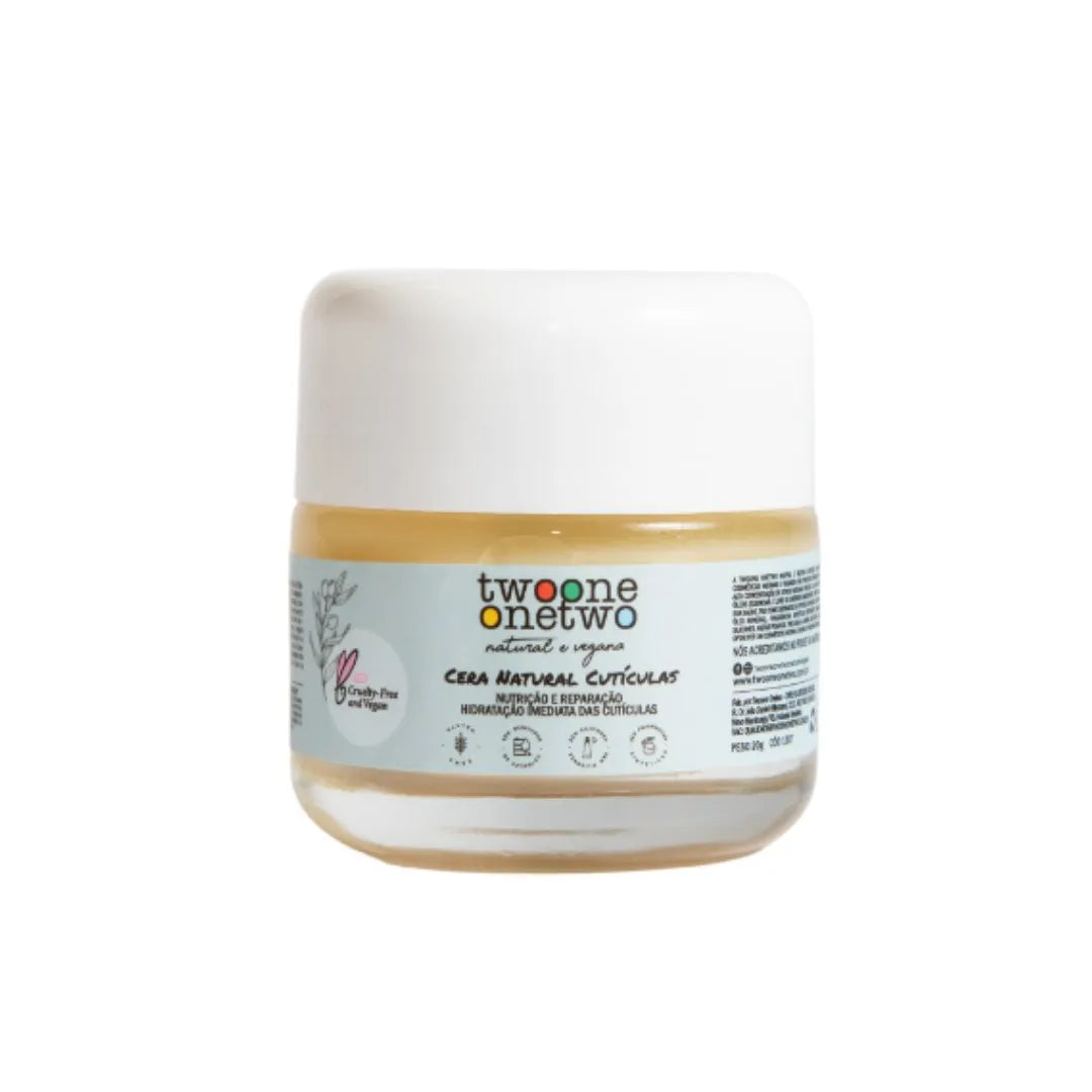 Cera Nutritiva Unhas e Cutículas 20g - Twoone Onetwo