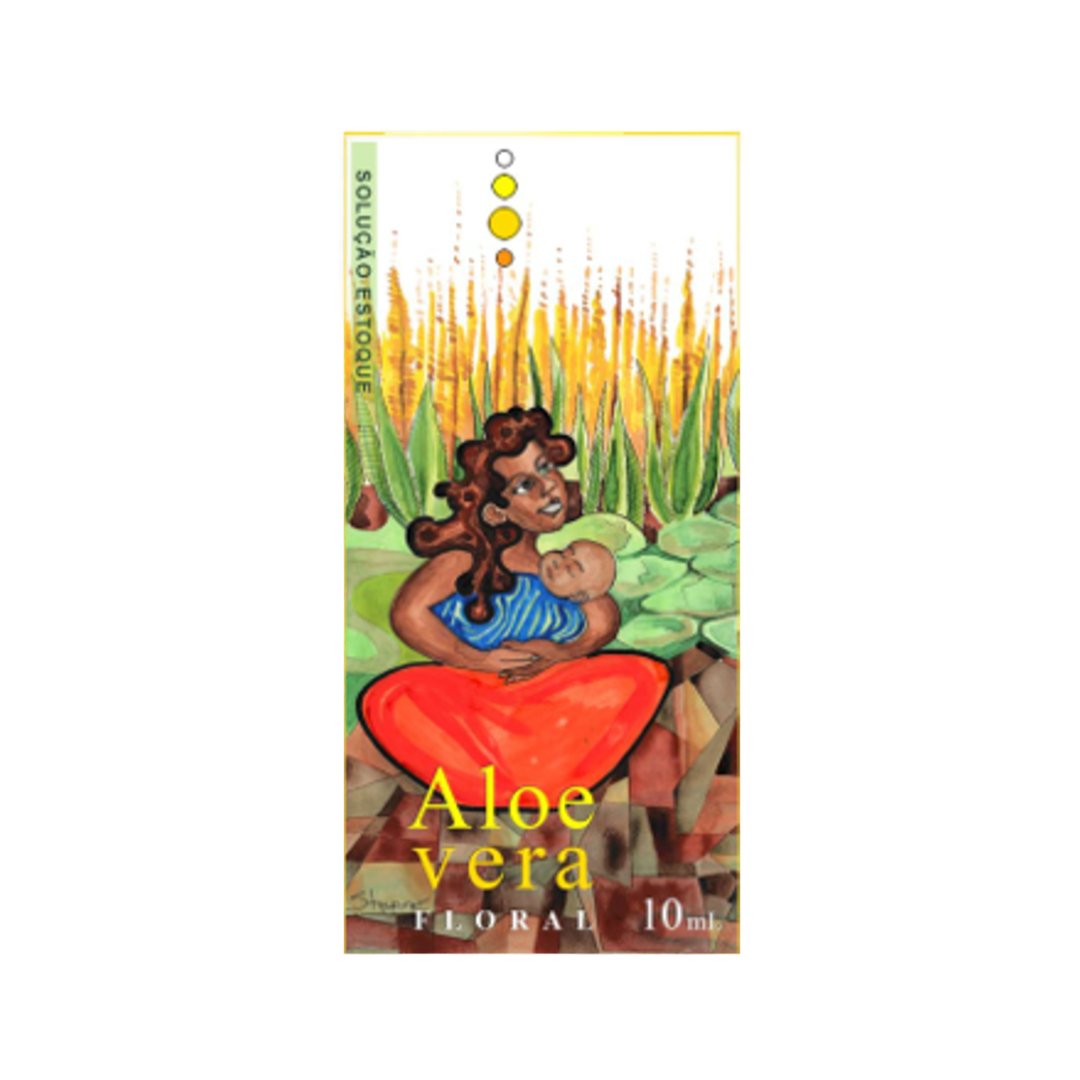 Floral de Aloe Vera Solução Estoque 10ml - Livealoe