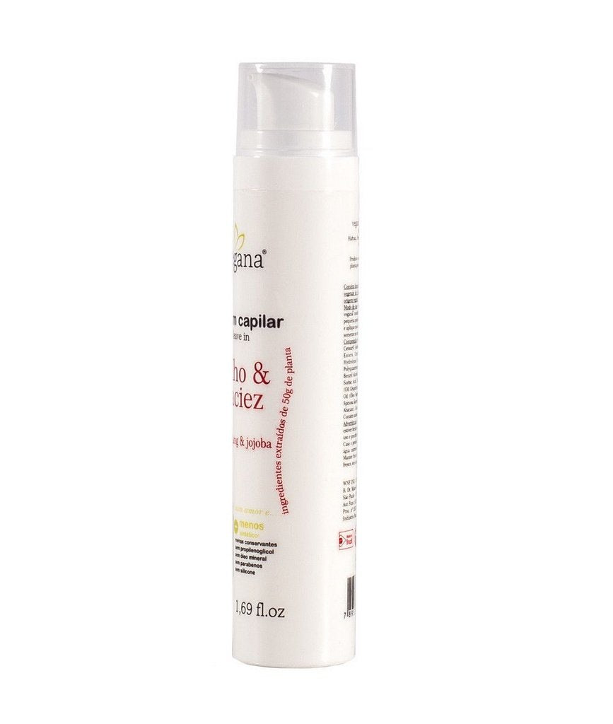 Sérum Capilar (Leave In) Brilho & Maciez 50ml - Vegana WNF