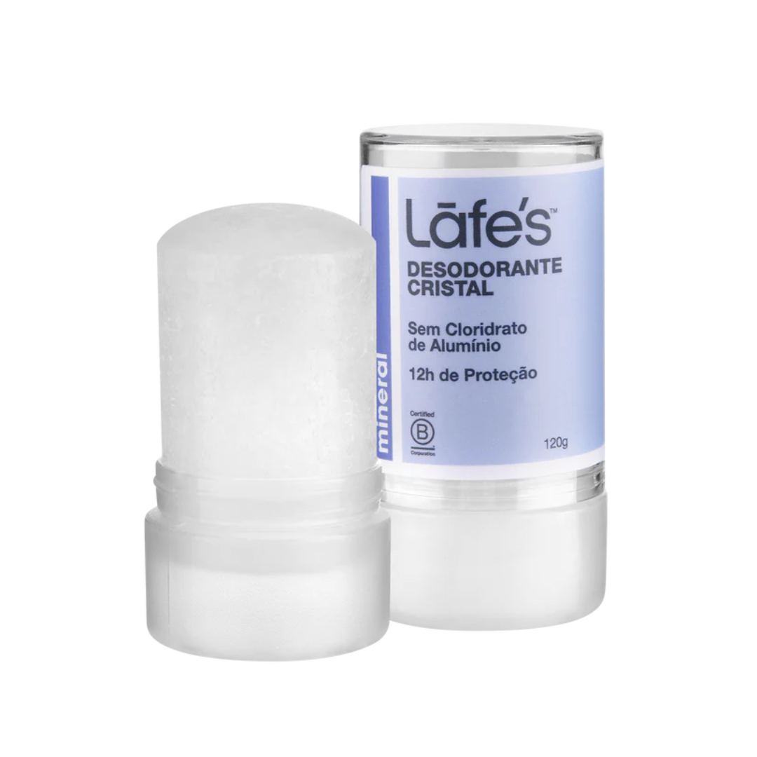 Desodorante Natural Cristal Stick 120g - Lafe´s
