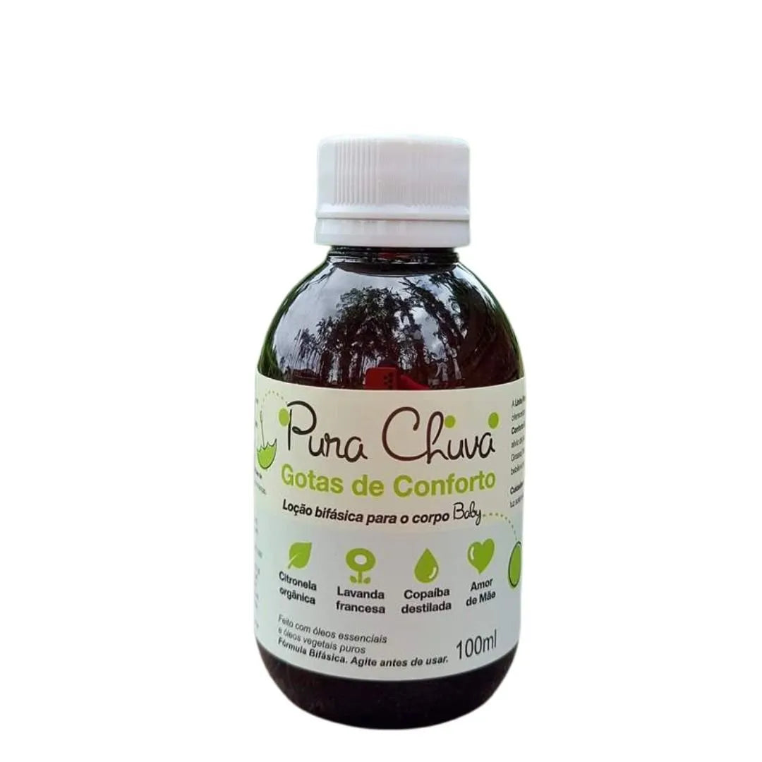 Refil Repelente Natural Gotas de Conforto 100ml - Pura Chuva