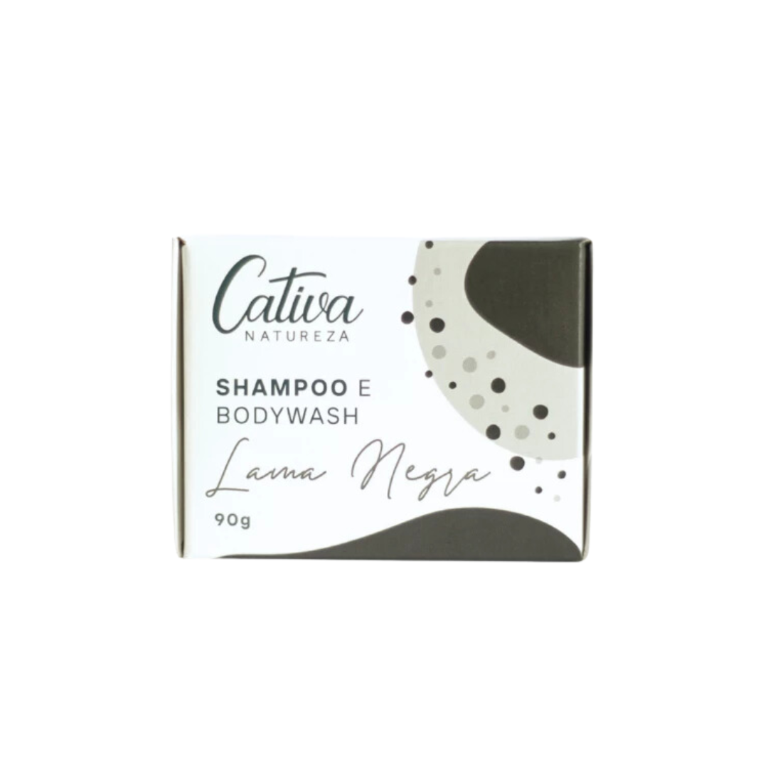 Shampoo e Bodywash Lama Negra 90g - Cativa