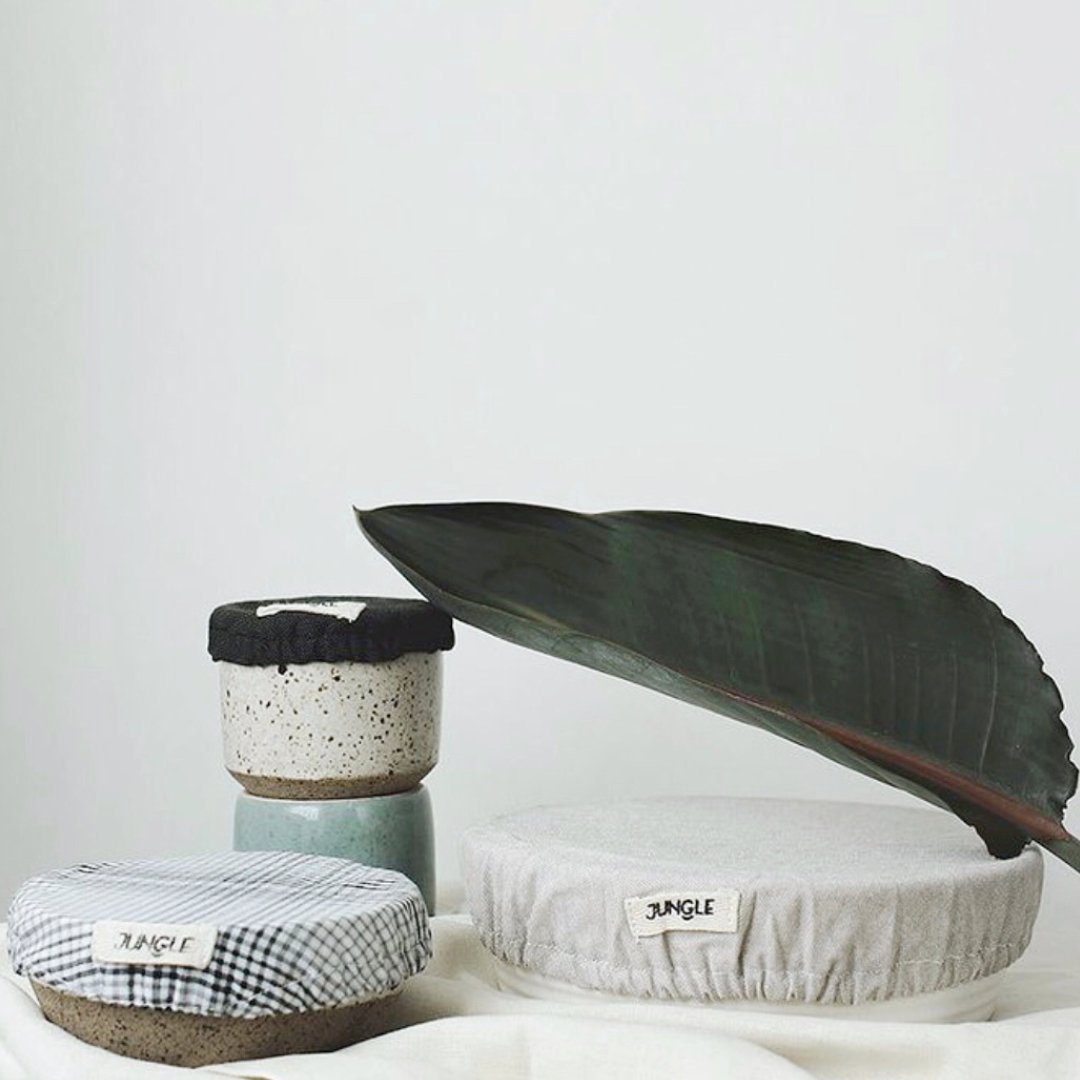 Kit Tampas de Pano com 5 unidades - Jungle Slow Factory