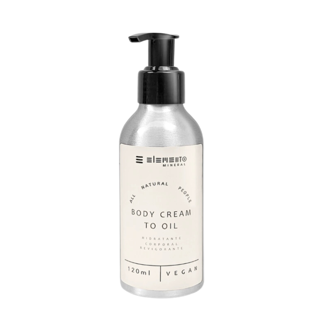 Hidratante Corporal Body Cream to Oil 120ml - Elemento Mineral