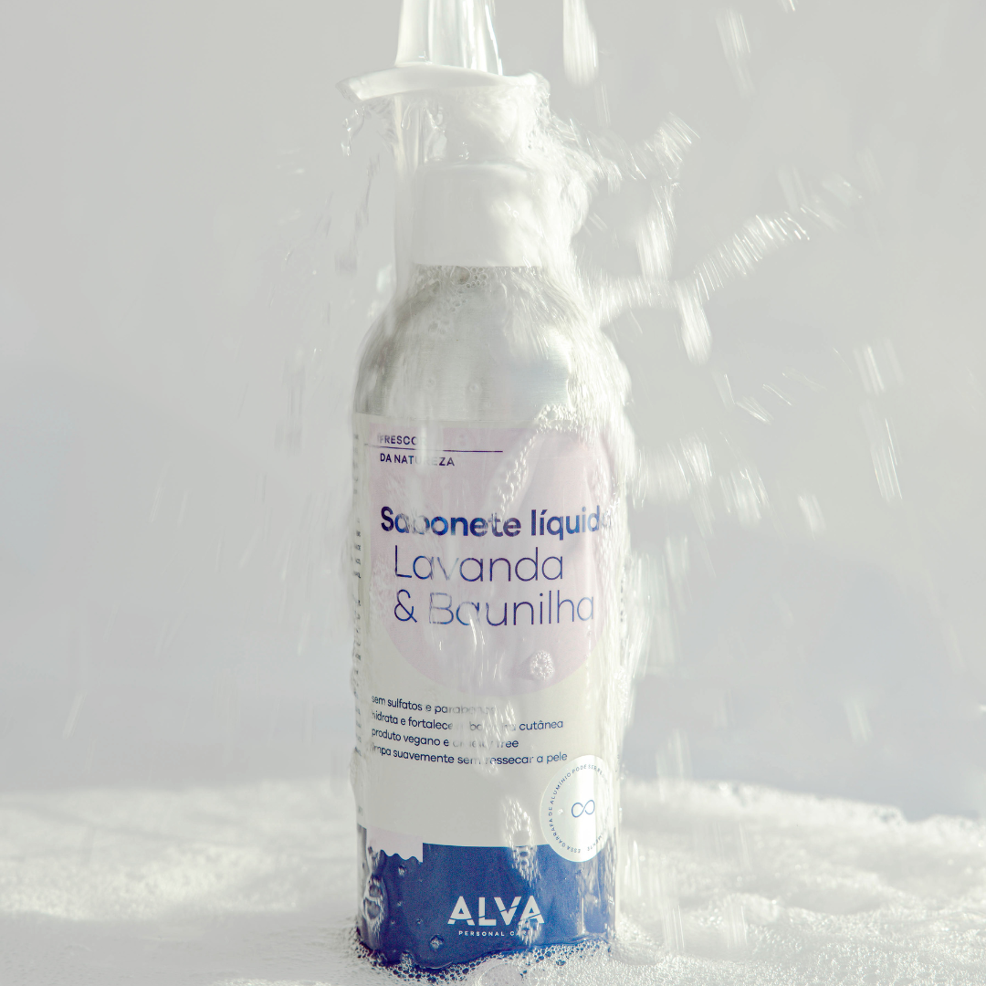 Sabonete Líquido Lavanda e Baunilha 250ml - Alva
