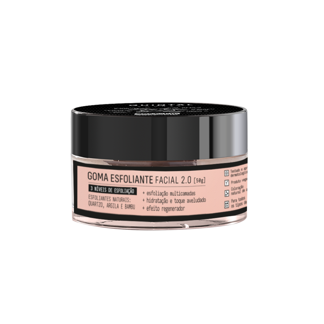 Goma Esfoliante Facial 2.0 50g - Quintal Dermocosméticos