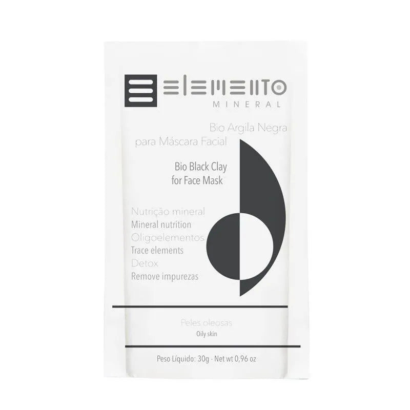 Bio Argila Negra 30g - Elemento Mineral