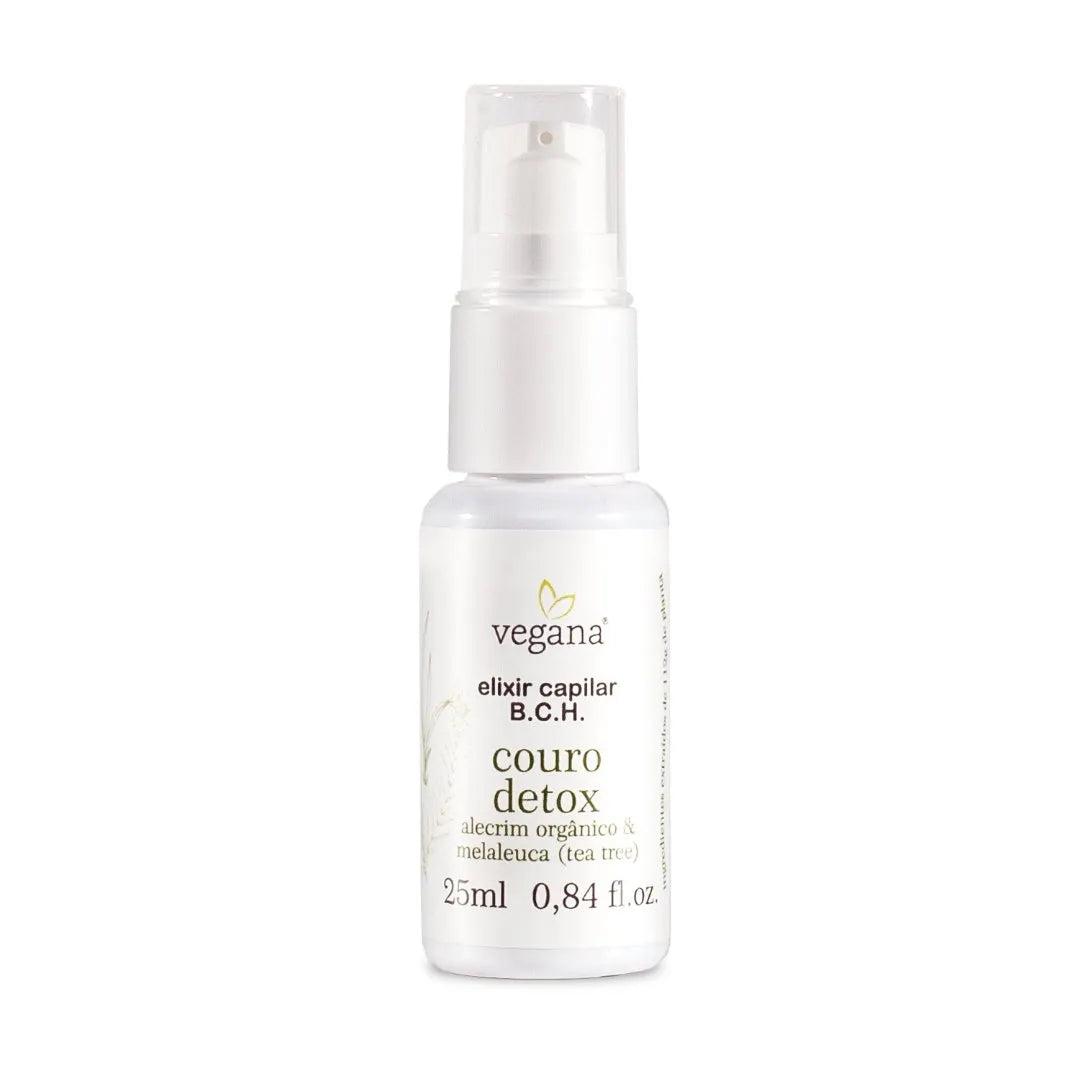 Elixir Capilar Couro Detox 25ml - Vegana WNF