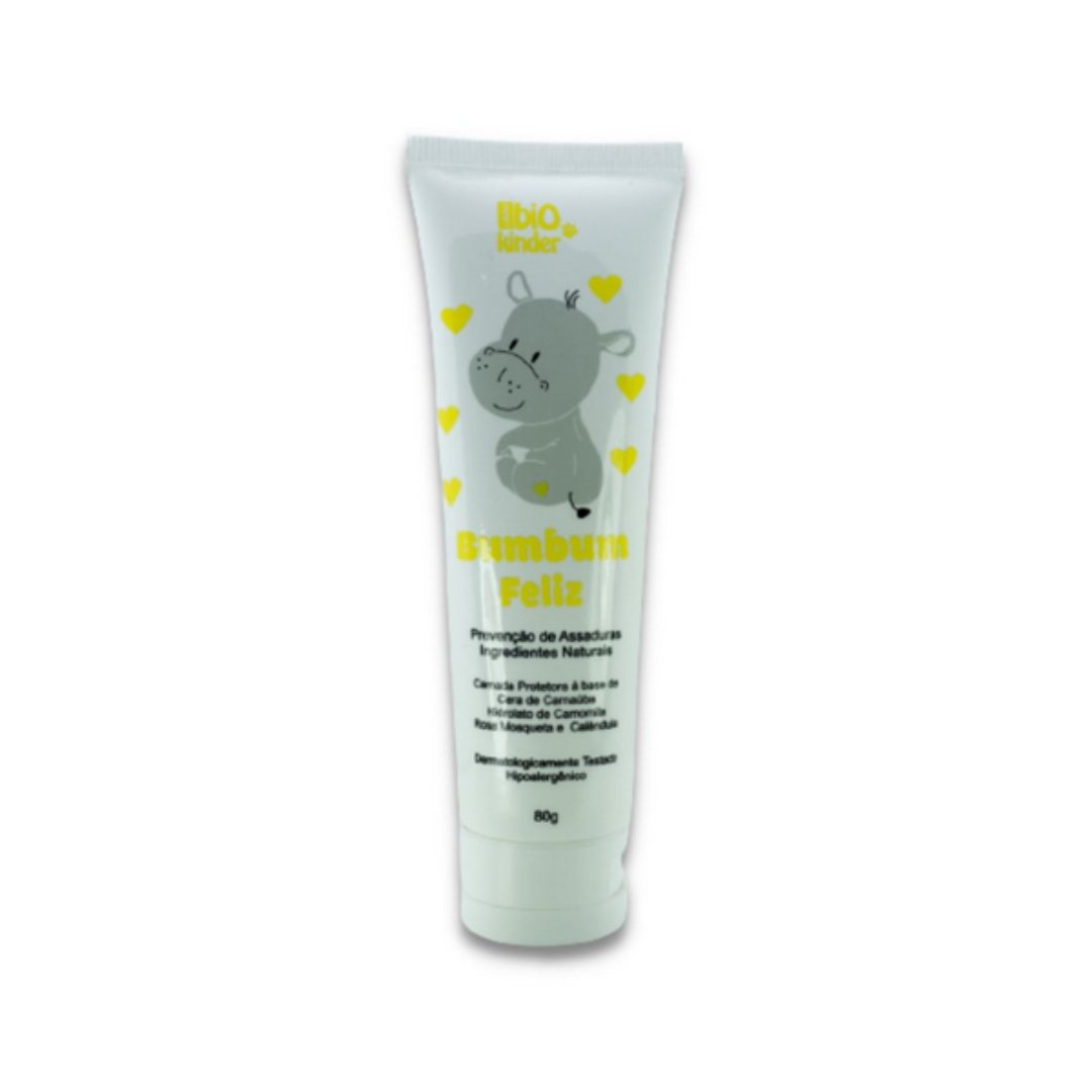 Creme Prevenção de Assaduras Bumbum Feliz 80g - BioKinder