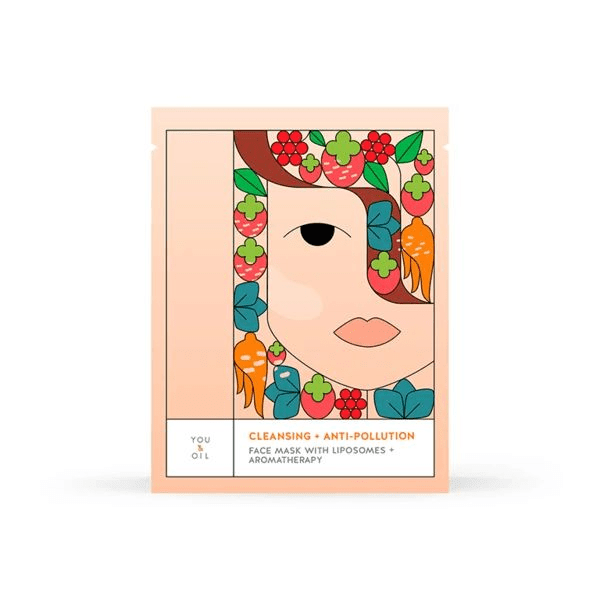 Máscara Facial Limpeza e Anti-Poluição - You & Oil