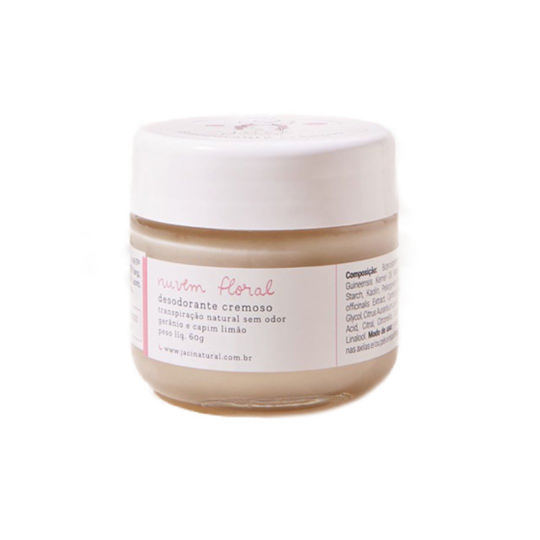 Desodorante Cremoso Nuvem Floral 30g - Jaci Natural
