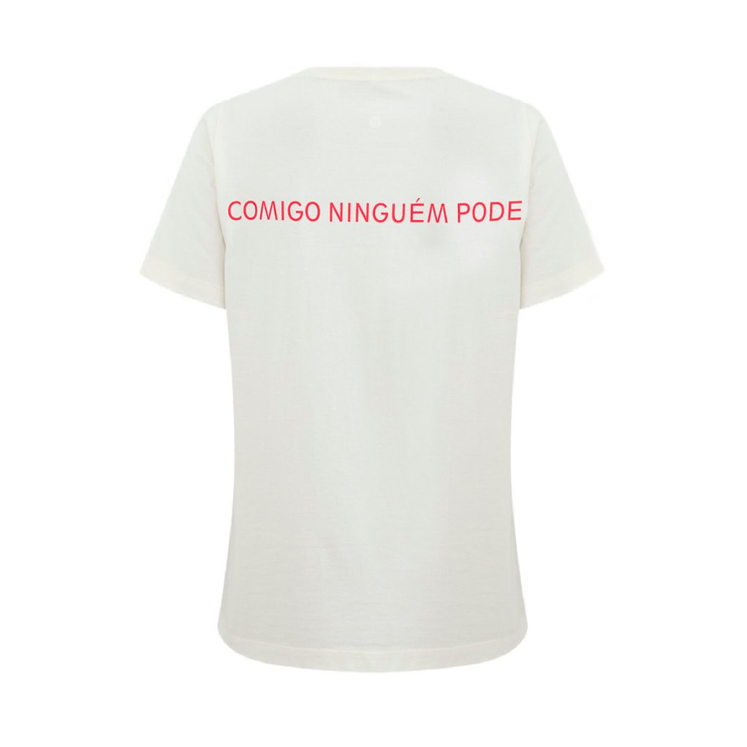 T-shirt Comigo Ninguém Pode - Jouer Couture