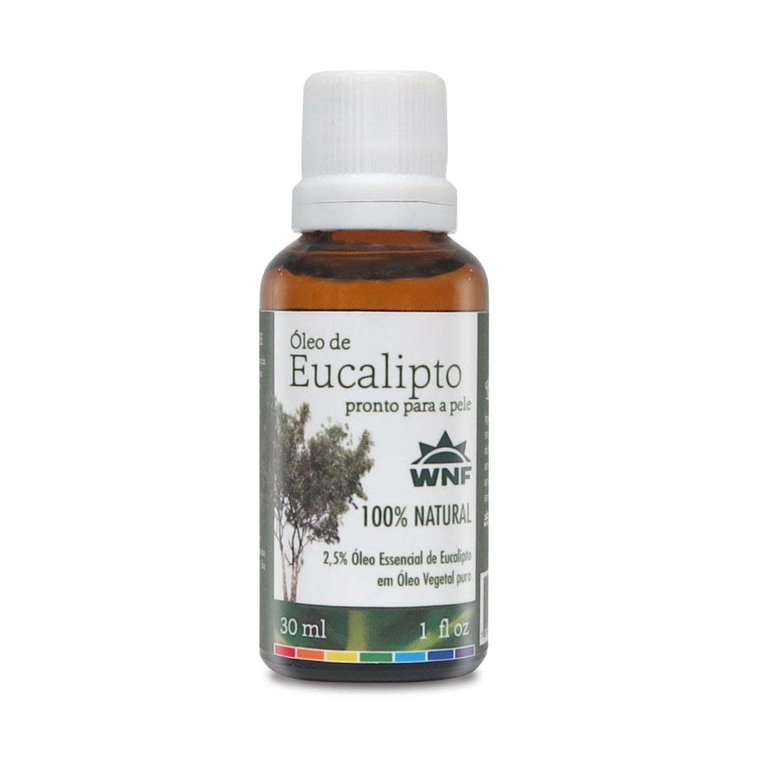 Óleo de Eucalipto Pronto Para a Pele 30ml - WNF