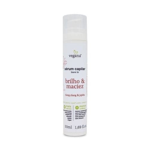 Sérum Capilar (Leave In) Brilho & Maciez 50ml - Vegana WNF
