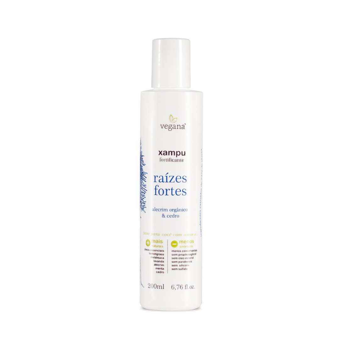 Shampoo Raízes Fortes 200ml - Vegana WNF