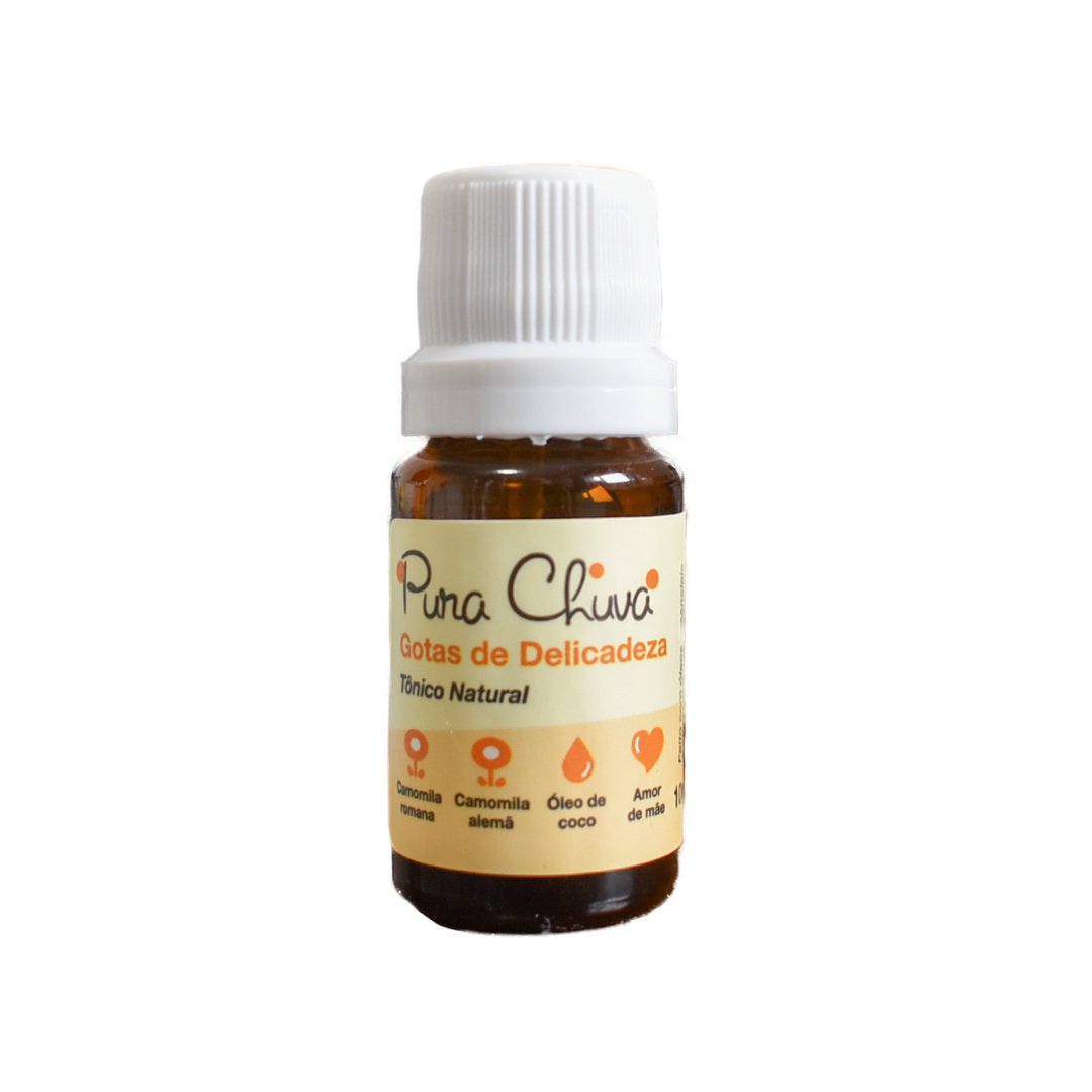 Tônico Natural Gotas de Delicadeza 10ml - Pura Chuva