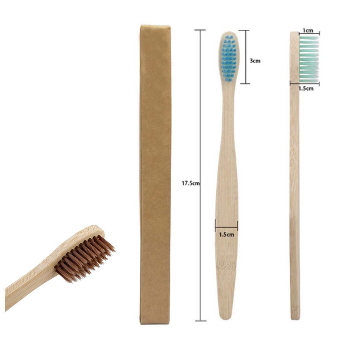Escova Dental de Bambu Simples - Freeda