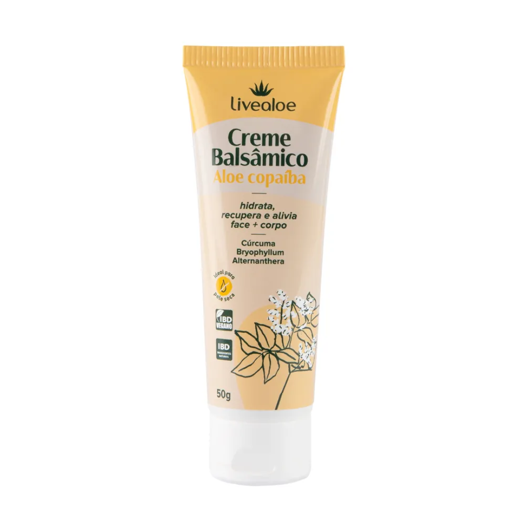 Creme Balsâmico Aloe Copaíba 50g - Livealoe