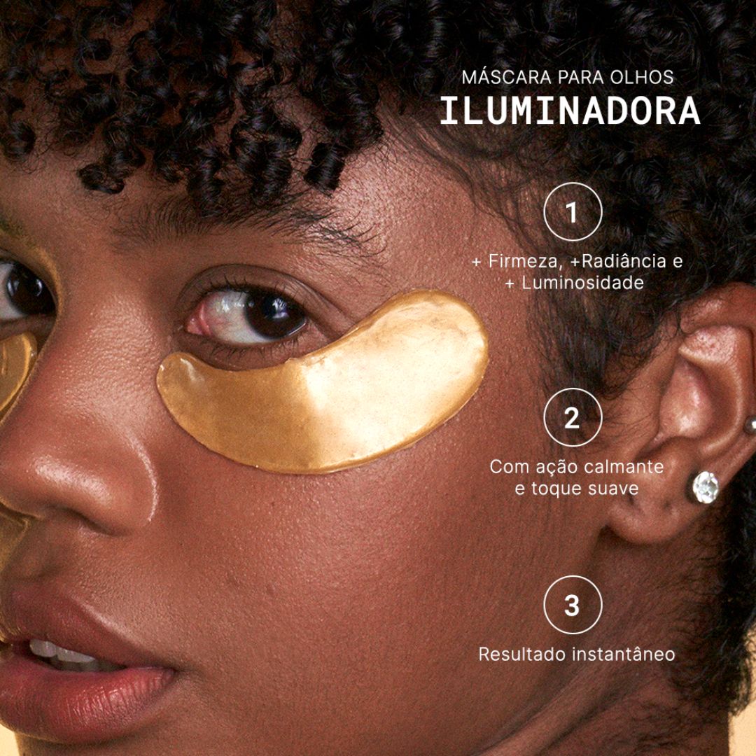 Máscara para Olhos Iluminadora 2 UN - Quintal Dermocosméticos